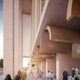 A rendering of how the entrance to the Baitul Futuh will look.